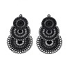 Spray Painted 430 Stainless Steel Pendants STAS-N121-01-2