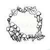 10Pcs 10 Styles Vintage Lace Waterproof PET Stickers Sets DIY-M066-05F-5