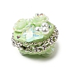 Handmade Polymer Clay Rhinestone Beads CLAY-Z005-03D-2