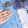 50Pcs 304 Stainless Steel Earring Hooks STAS-SC0008-30-3