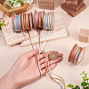 5 Rolls 5 Colors Segment Dyed Macrame Cotton Cord OCOR-TA0004-05B-6
