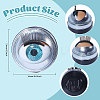 10 Pairs Iron & Plastic Blinkable Craft Eye DIY-GL0005-20A-2