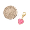 Alloy Enamel Pendant Decorations HJEW-JM03896-3