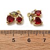 Brass Micro Pave Cubic Zirconia Pendants KK-P290-02A-G-1-3