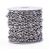 Tarnish Resistant 304 Stainless Steel Coffee Bean Chain CHS-G011-17P-3