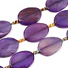 Natural Banded Agate Beads Strands G-P605-L02-05-2