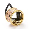 Alloy Ponytail Cuff Rubber Elastic Hair Ties LS-OHAR-P018-A04-3