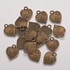 Tibetan Style Alloy Pendants X-TIBEP-409-AB-FF-1