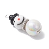 Handmade Lampwork Pendants PALLOY-JF04350-02-3