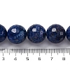 Natural Dragon Veins Agate(Dyed & Heated) Beads Strands G-K390-A12-01-5