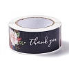 Rectangle with Word Thank You Paper Stickers LS-DIY-B041-28A-2