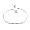 Non-Tarnish 304 Stainless Steel Cuff Bangles BJEW-P331-12P-3