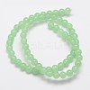 Natural & Dyed Malaysia Jade Bead Strands X-G-A146-6mm-A26-2