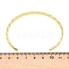 Brass Twisted Cuff Bangle BJEW-P168-F02-2