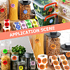 500Pcs Paper Adhesive Label Stickers STIC-WH20010-25F-7