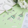 100Pcs 5 Styles 304 & 201 & 316 Surgical Stainless Steel Pendants STAS-SC0006-84-4