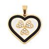 304 Stainless Steel Pendant LS-STAS-M062-01G-G-1