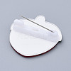 Acrylic Safety Brooches JEWB-D006-C04-3