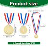 6Pcs 6 Styles Zinc Alloy Commemorative Medals AJEW-FH0005-05-2