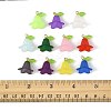 50Pcs Transparent Acrylic Pendants PALLOY-FS00043-05-5