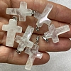 Natural Quartz Crystal Pendants LS-G-PW0006-02P-01-1