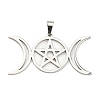 Non-Tarnish 304 Stainless Steel Pendants STAS-P330-01P-1