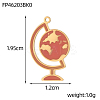 304 Stainless Steel Pendants STAS-OY012-64G-2