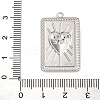 Anti-Tarnish 304 Stainless Steel Pendants STAS-K293-09P-3