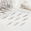 100Pcs Tibetan Style Alloy Pendants FIND-LP0002-39-1