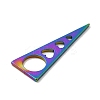Ion Plating(IP) 201 Stainless Steel Pendants STAS-A066-11M-4