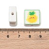 Printed Handmade Porcelain Beads PORC-G016-04S-3