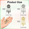 10Pcs Alloy European Beads FIND-YW0009-83-3
