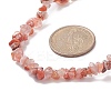 Natural Carnelian Chips Beaded Necklaces NJEW-JN04275-05-2