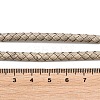 Braided Leather Cord with Core WL-F009-5mm-01-3