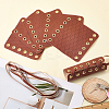Imitation Leather Road Cycling Bicycle Handlebar Cover Grips AJEW-WH20018-101A-3