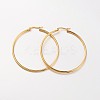 304 Stainless Steel Hoop Earrings X-EJEW-N0016-11G-H-1