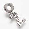 304 Stainless Steel European Dangle Charms STAS-F042-Z-1