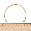 304 Stainless Steel Cuff Bangles for Women BJEW-B139-01-4