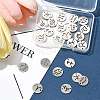 24Pcs 12 Styles 201 Stainless Steel Links/Connectors STAS-FS0001-98-8