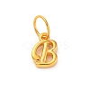 925 Sterling Silver Letter Charms with Jump Rings LS-STER-R008-01G-B-1