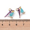 Alloy Enamel Pendants LS-ENAM-R149-08B-G-3