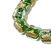 Handmade Gold Foil and Silver Foil Lampwork Beads FOIL-C001-01B-03-3