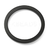 Black Wood Round Ring Bag Handles FIND-WH0129-09B-1