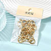 SHEGRACE Brass Spring Ring Clasps XGRPCN048-223G-6