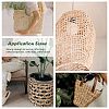 Raffia Ribbon DIY-WH0063-11-4