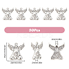 50Pcs Zinc Tibetan Style Alloy Pendants FIND-SC0010-44-2