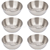 6Pcs Stainless Steel Dipping Bowls AJEW-CP0009-70P-1