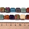 Natural & Synthetic Mixed Stone Beads Strands G-T142-77-5