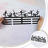 Fashion Iron Medal Hanger Holder Display Wall Rack ODIS-WH0021-269-3