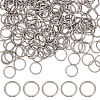 200Pcs 304 Stainless Steel Open Jump Rings STAS-AR0002-15-1
